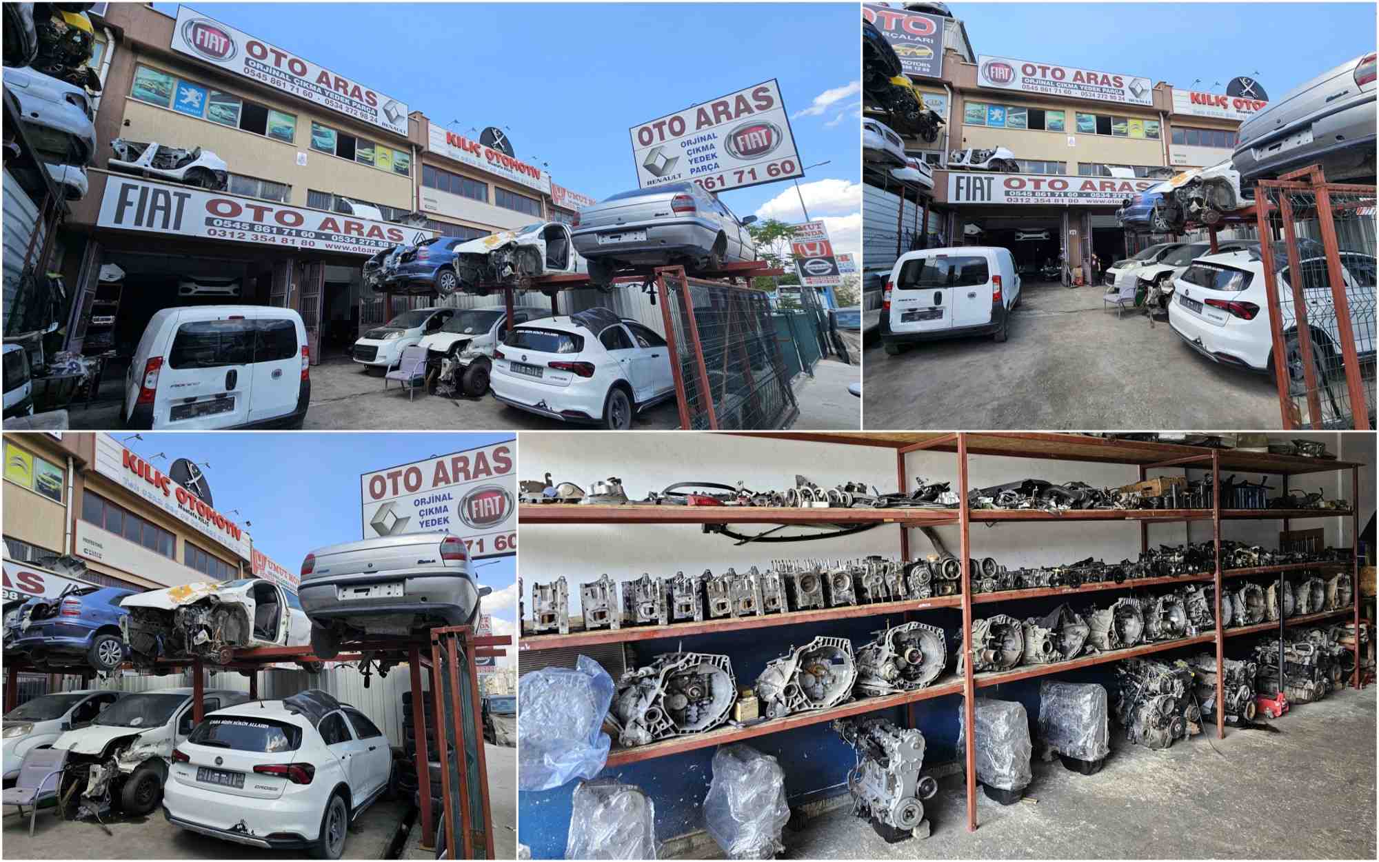 oto aras fiat çıkma yedek parça